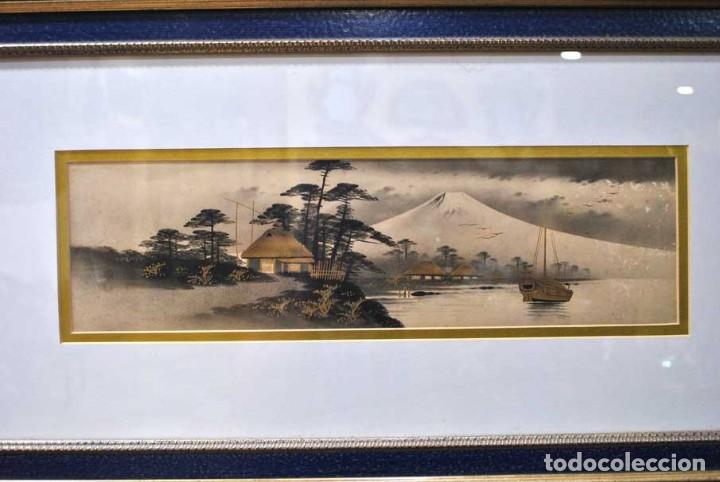 Arte: CUADRO PAISAJE CHINO - Foto 5