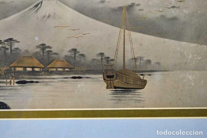 Arte: CUADRO PAISAJE CHINO - Foto 6