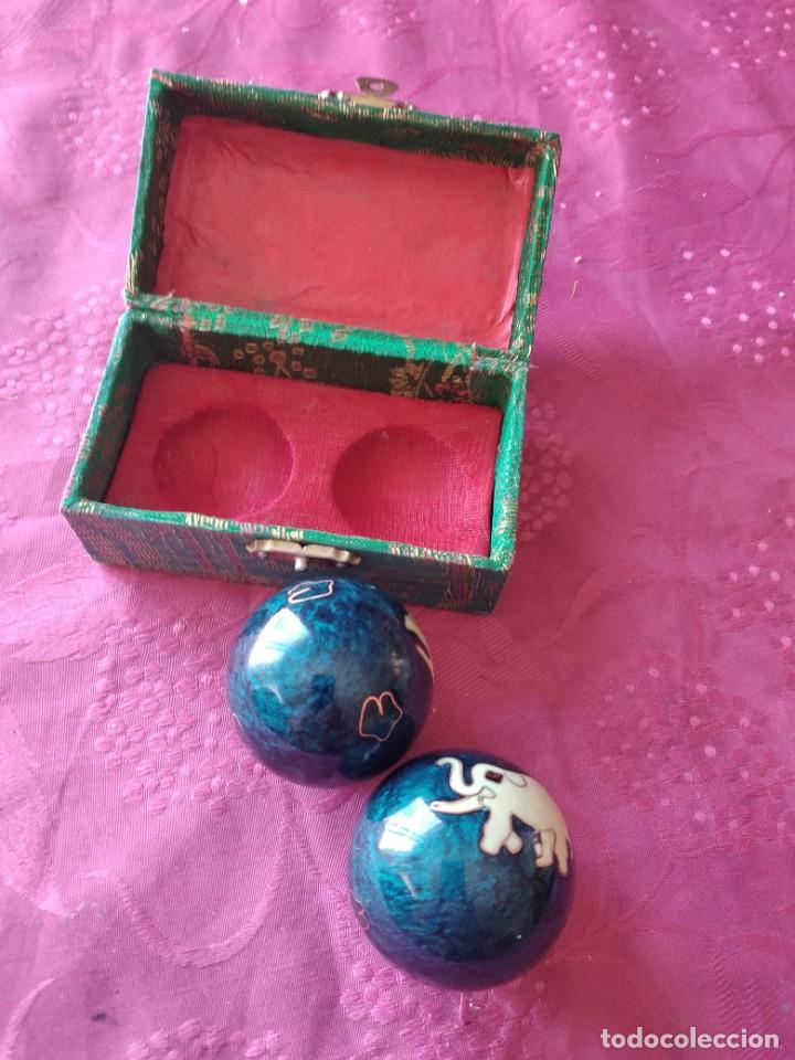 Arte: Bolas chinas de relajaci&oacute;n .Con caja original. - Foto 3
