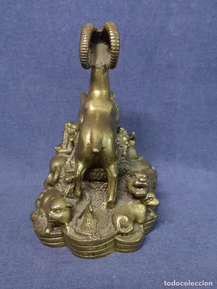 Arte: HOROSCOPO CHINO EN BRONCE - Foto 4