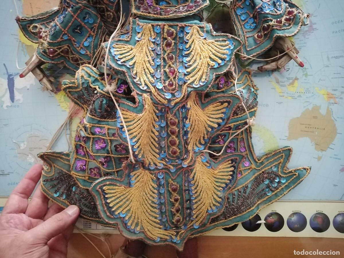 Arte: Marioneta asi&aacute;tica. Madera. 60 cm. - Foto 7