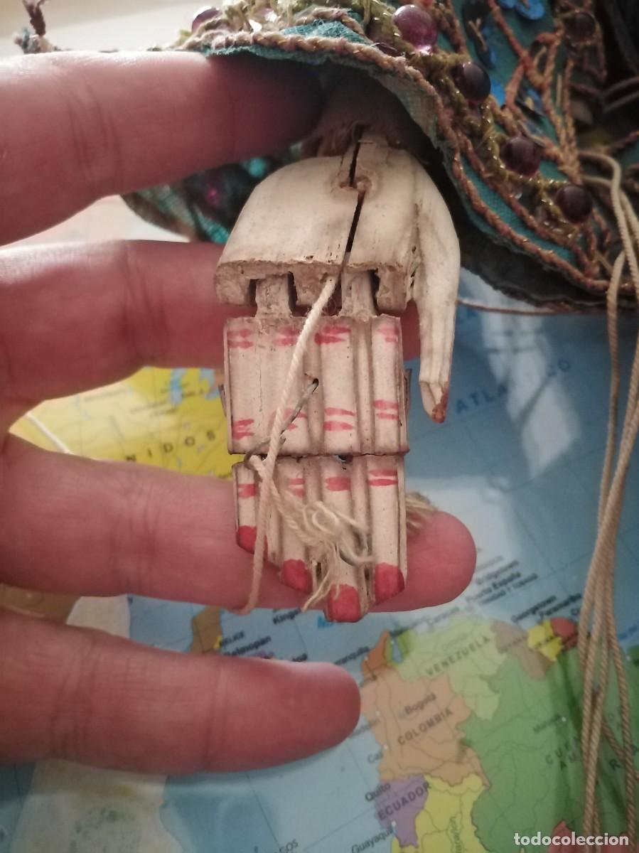 Arte: Marioneta asi&aacute;tica. Madera. 60 cm. - Foto 14
