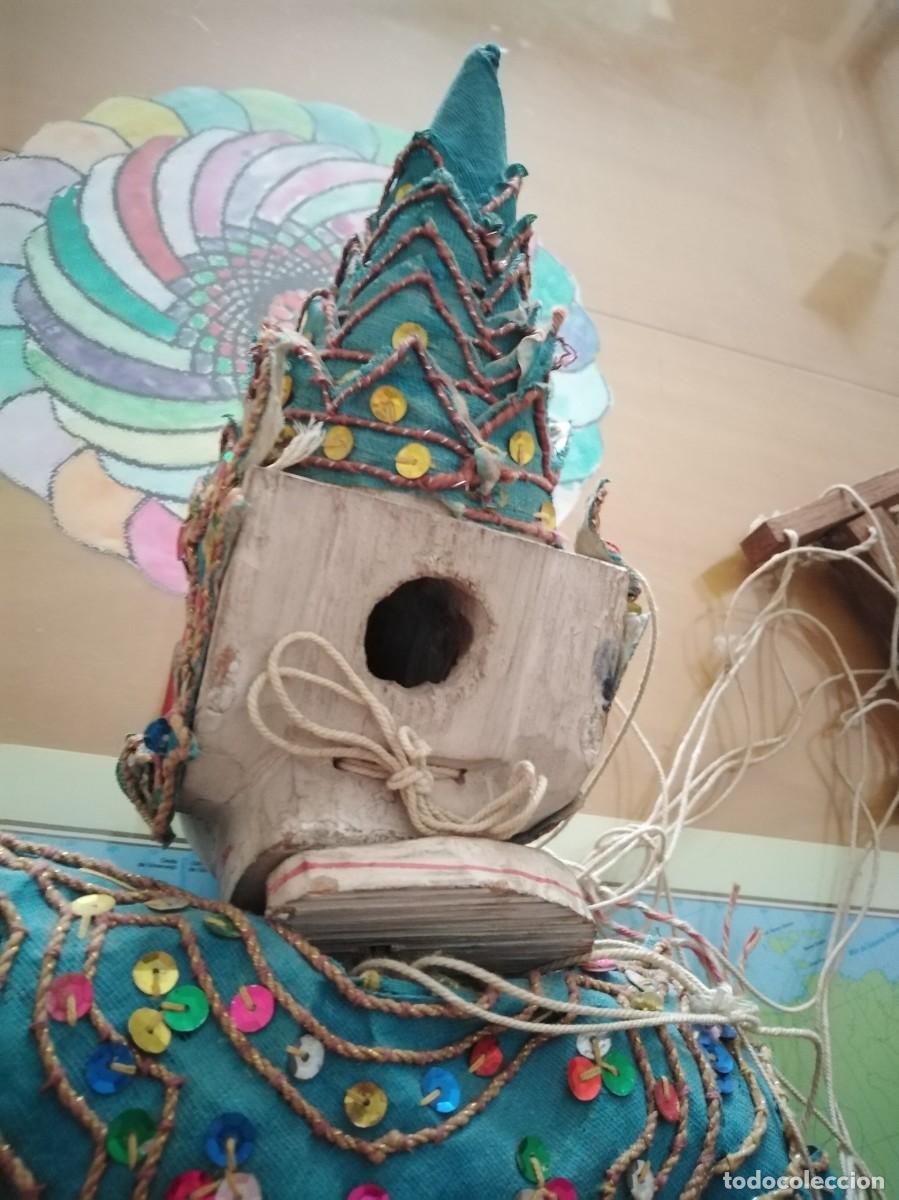 Arte: Marioneta asi&aacute;tica. Madera. 60 cm. - Foto 19