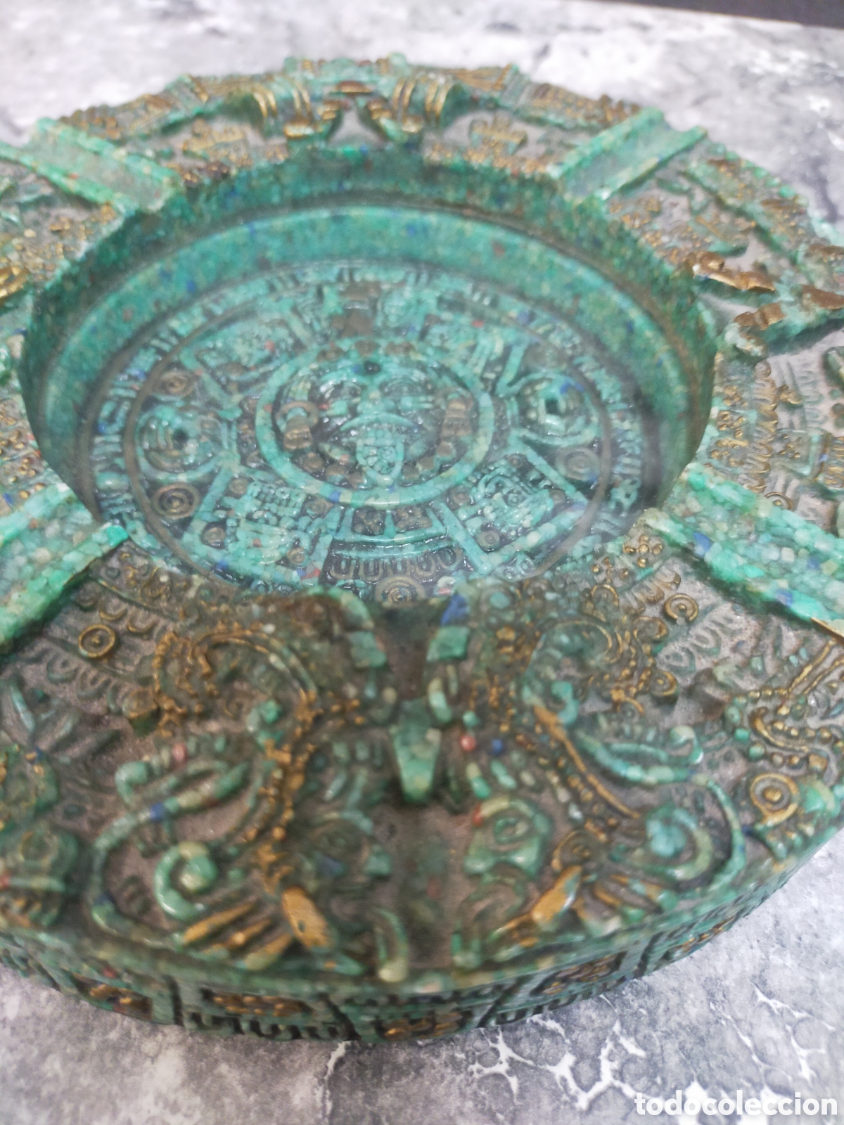Arte: Cenicero calendario maya - Foto 2