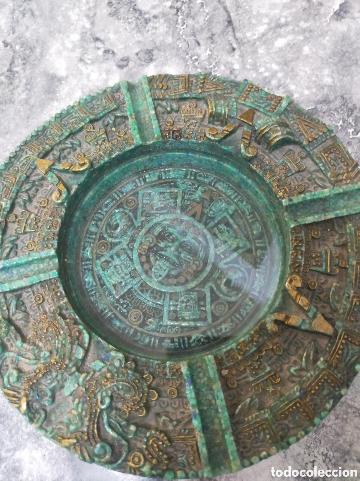 Arte: Cenicero calendario maya - Foto 1