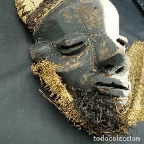 Arte: M&aacute;scara africana del Congo - M&aacute;scara Pende - Foto 1