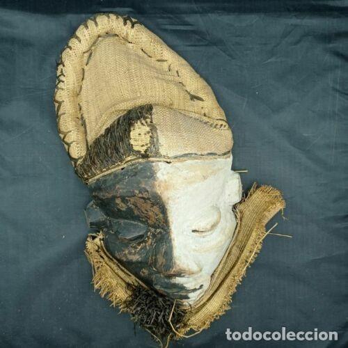 Arte: M&aacute;scara africana del Congo - M&aacute;scara Pende - Foto 2