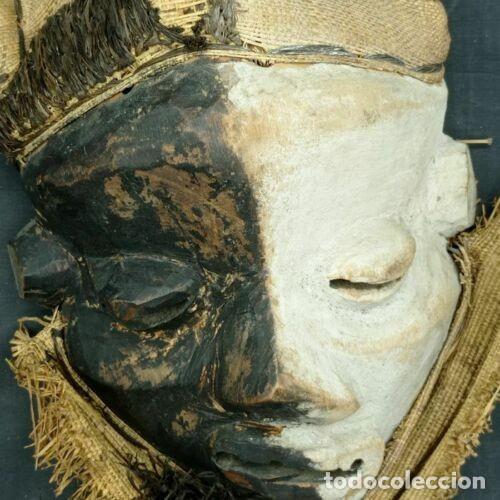 Arte: M&aacute;scara africana del Congo - M&aacute;scara Pende - Foto 3