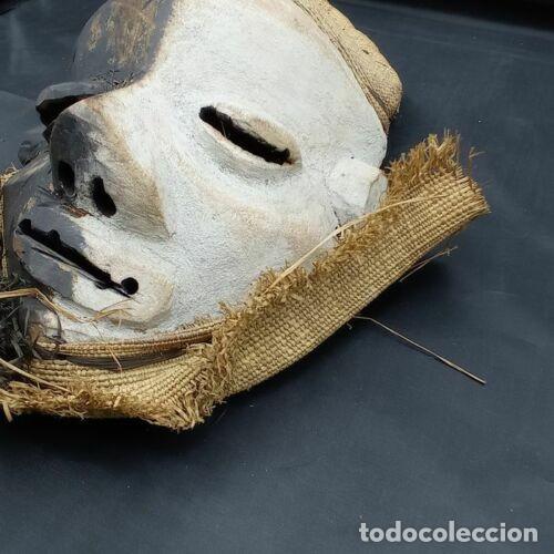 Arte: M&aacute;scara africana del Congo - M&aacute;scara Pende - Foto 4