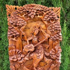 Antigua Talla Sobre Madera De Teca Diosa Sara Compra Venta En Antigua Talla Sobre Madera De Teca Diosa Sara Compra Venta En