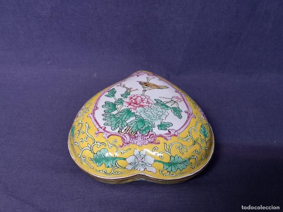 Arte: CAJA CHINA EN ESMALTE - Foto 2