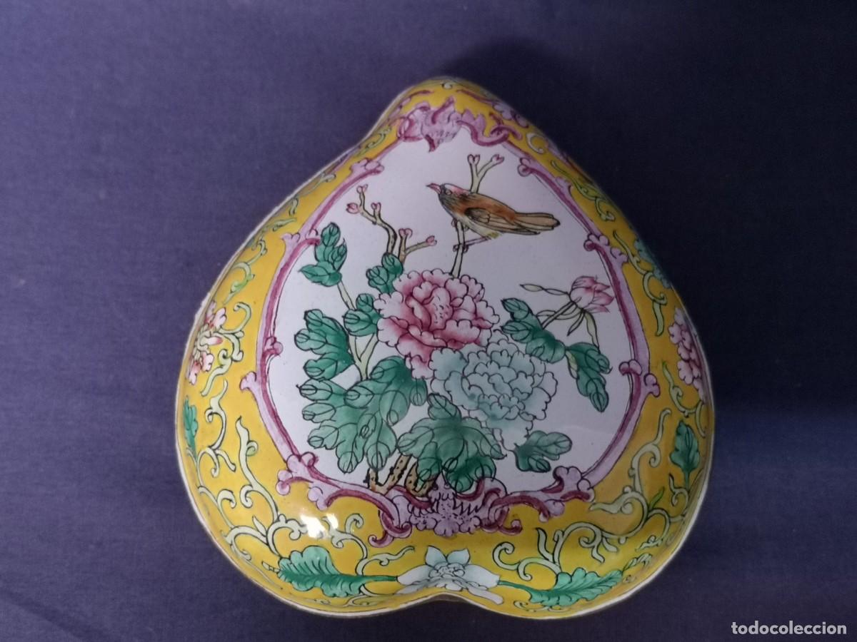 Arte: CAJA CHINA EN ESMALTE - Foto 3