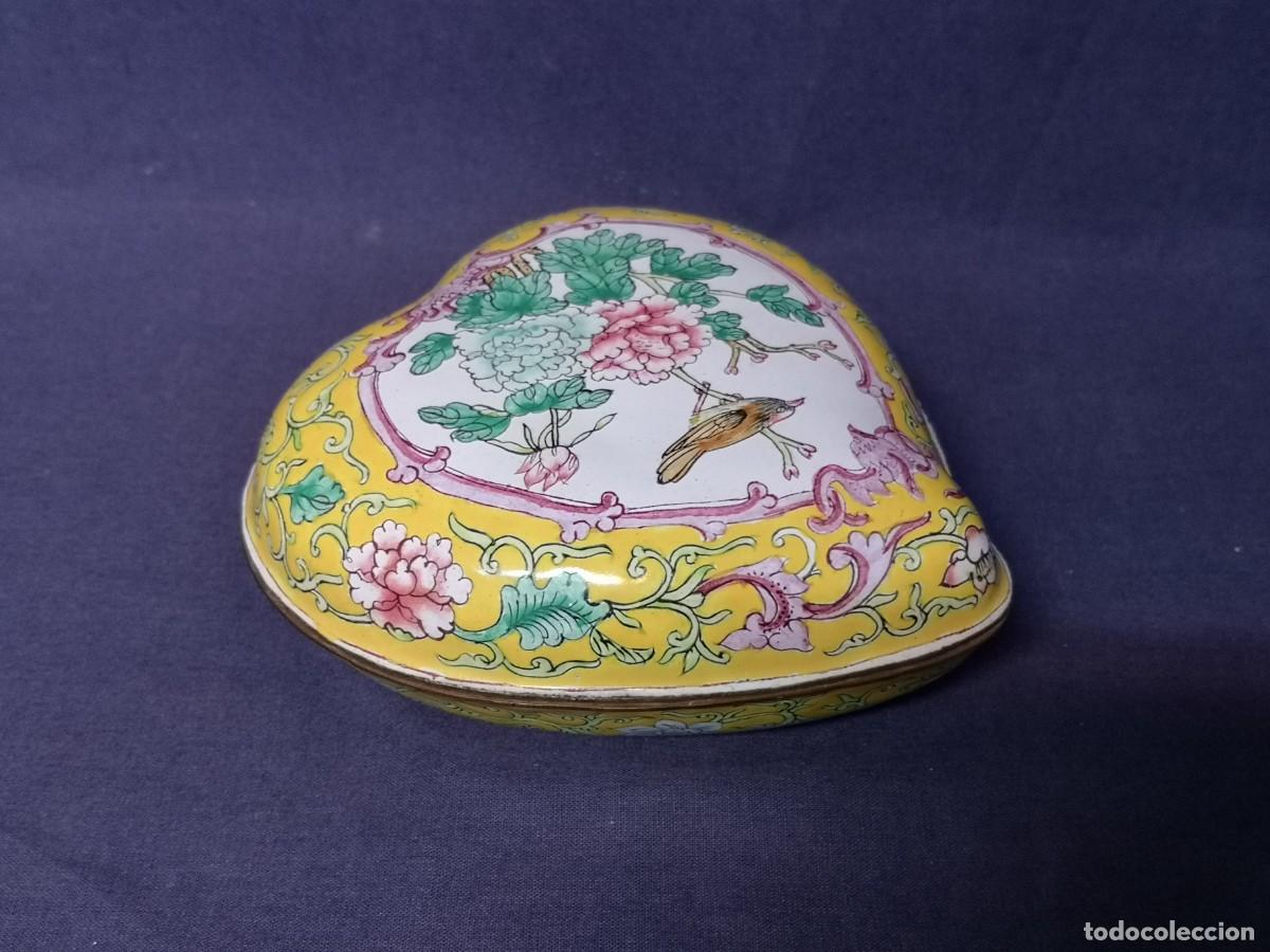 Arte: CAJA CHINA EN ESMALTE - Foto 5