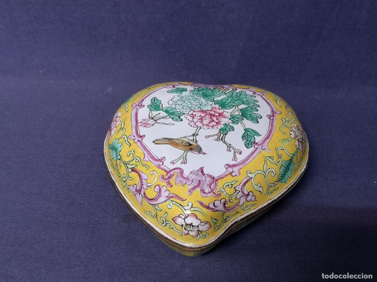 Arte: CAJA CHINA EN ESMALTE - Foto 6