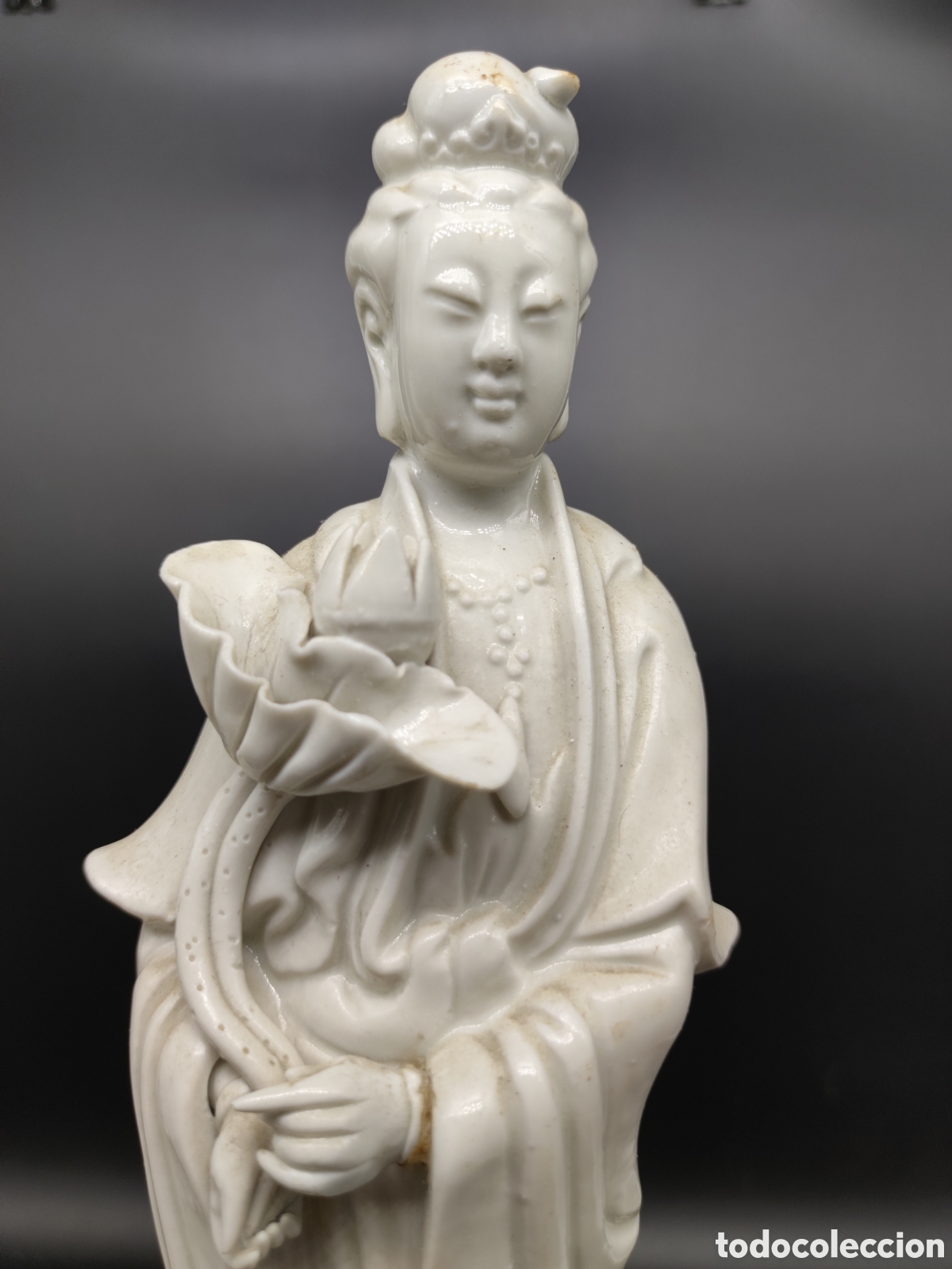 Arte: Pareja figuras blanco de Chine - Foto 5