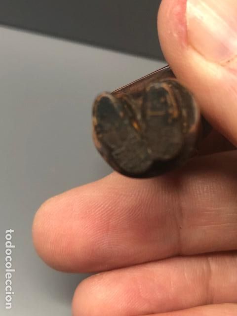 Arte: Excelente Netsuke. Madera Siglo XIX. - Foto 8
