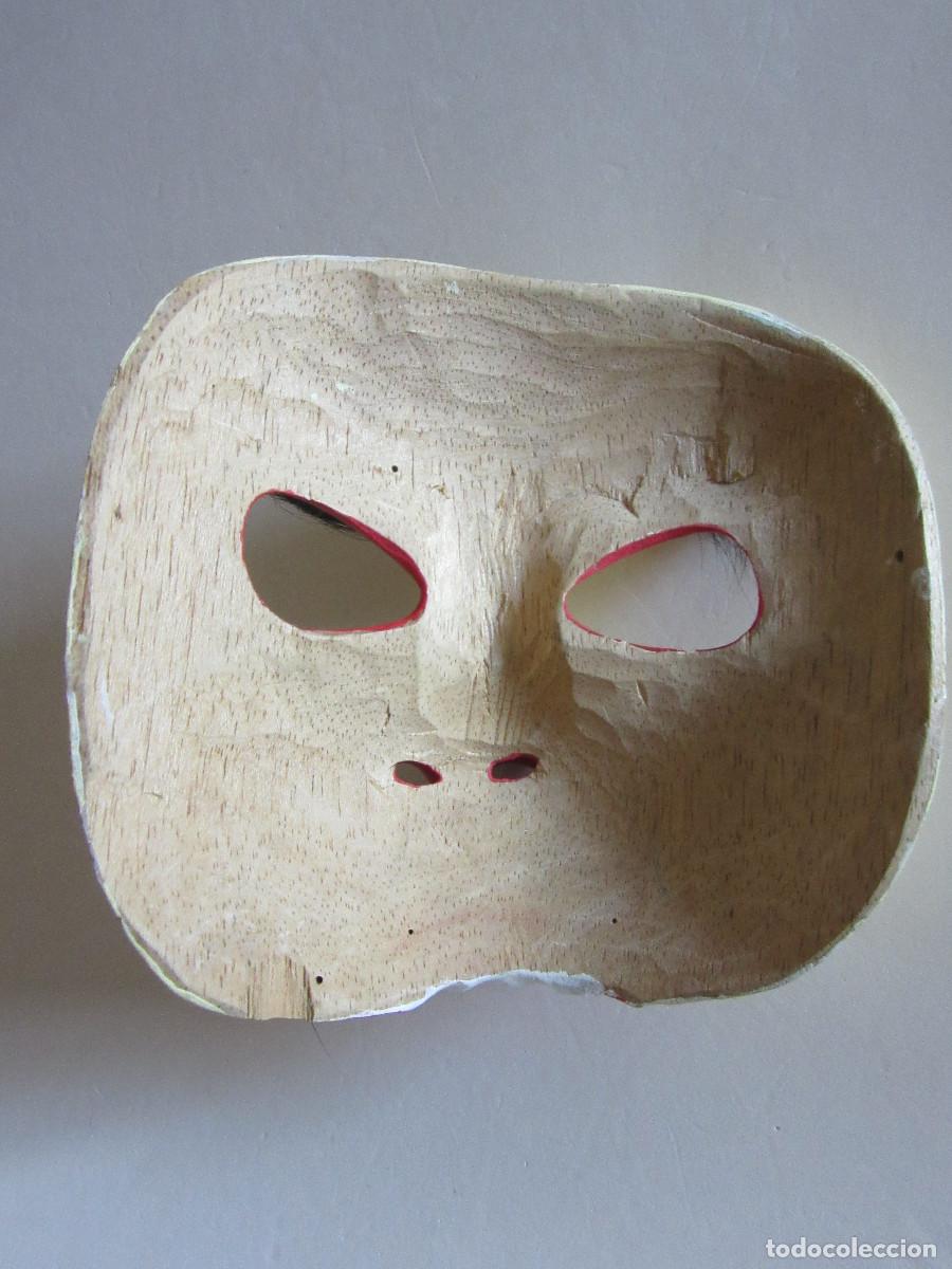 Arte: MASCARA BALINESA TALLADA EN MADERA - Foto 7
