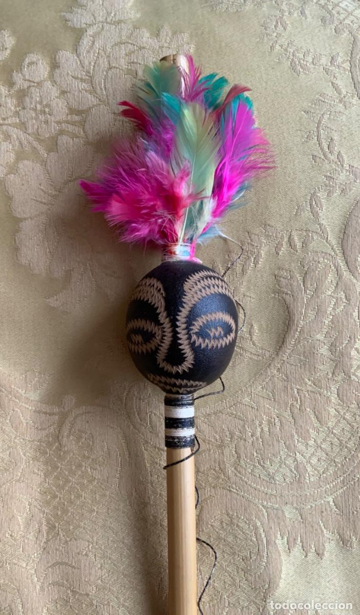 Arte: OBJETO ETNICO DE RITUAL AFRICANO - Foto 3