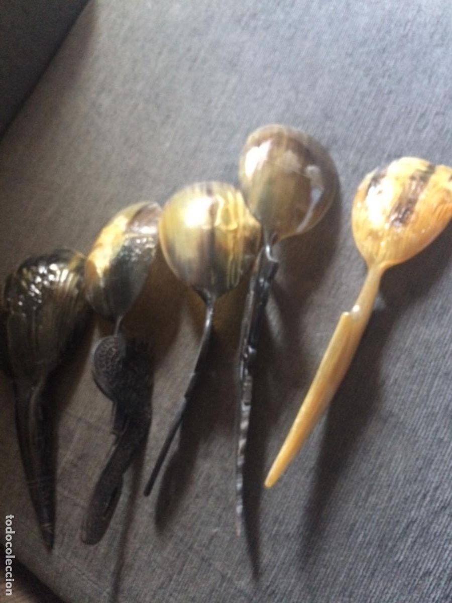 Arte: Cinco cucharas asta toro asia - Foto 3