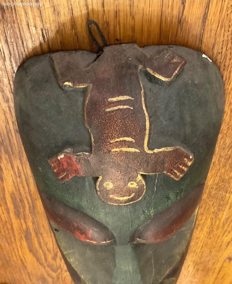 Arte: M&Aacute;SCARA TRIBAL DE ZIMBABWE - Foto 4