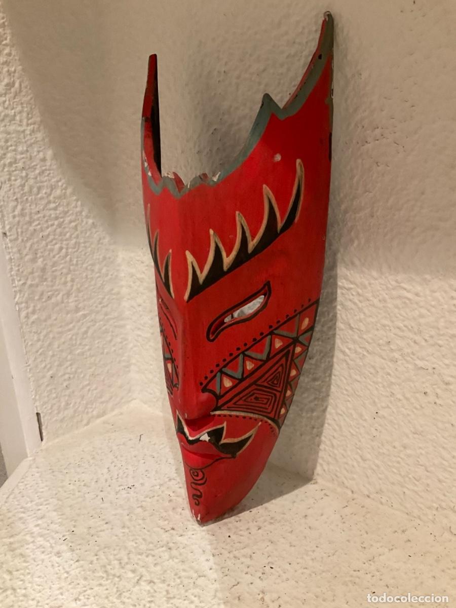 Arte: M&Aacute;SCARA ARTESANAL DE BORNEO - Foto 2