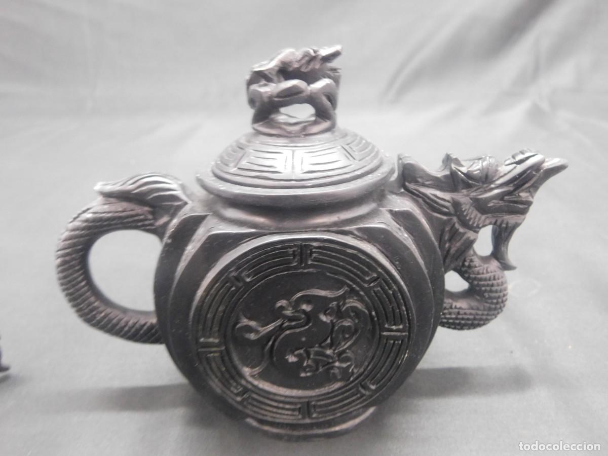Arte: Tetera Oriental - Arcilla Negra - Foto 5