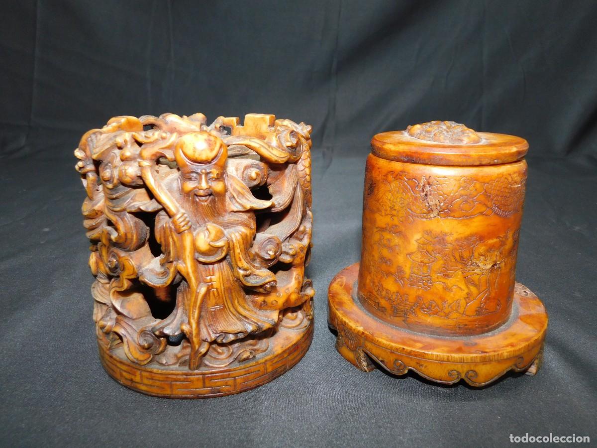 Arte: Recipiente Chino Opio - Foto 11