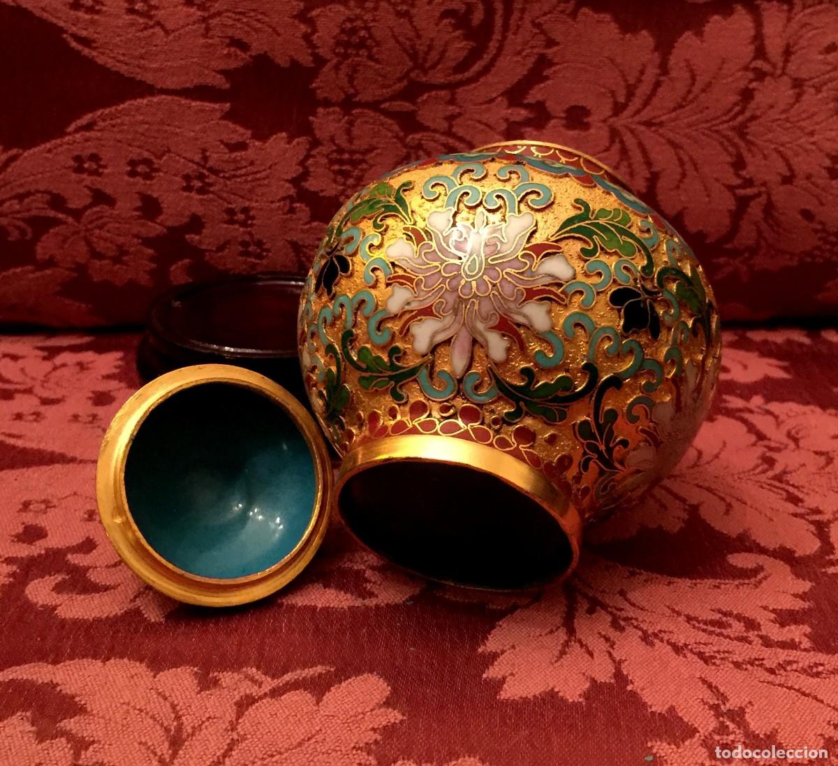 Arte: TIBOR EN CLOISONN&Eacute; CON LE&Oacute;N DE FOO. - Foto 7