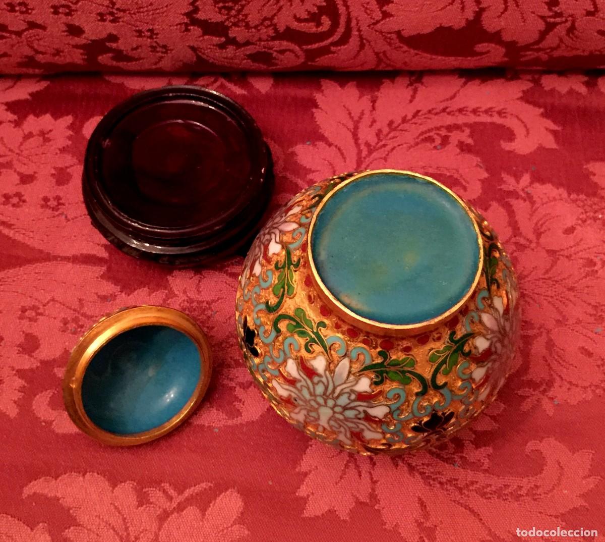 Arte: TIBOR EN CLOISONN&Eacute; CON LE&Oacute;N DE FOO. - Foto 9