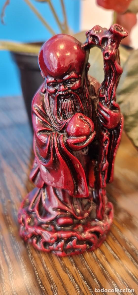 Arte: Figura China de la Longevidad - Foto 1
