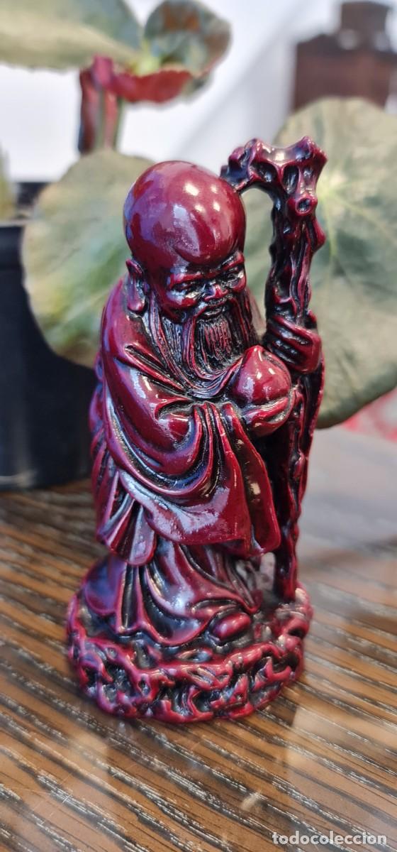 Arte: Figura China de la Longevidad - Foto 2