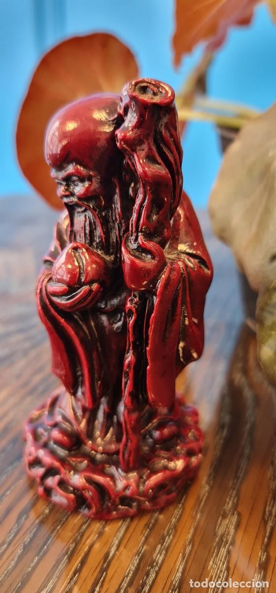 Arte: Figura China de la Longevidad - Foto 3