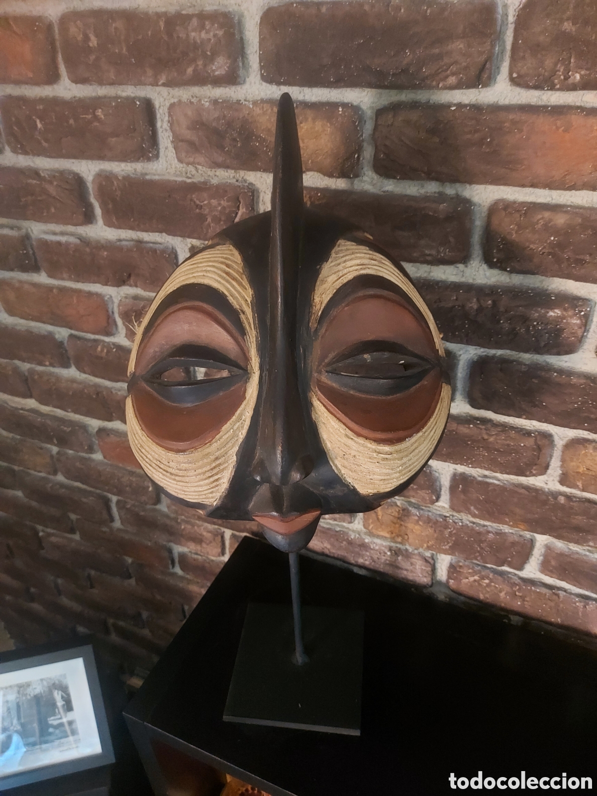 Arte: M&aacute;scara luba kifwebe