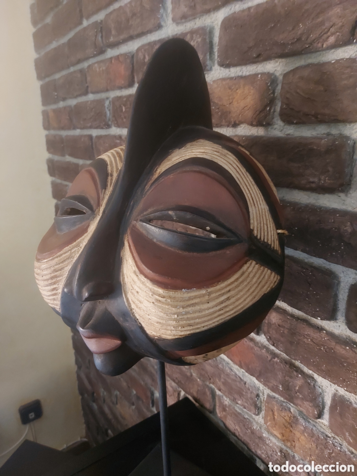 Arte: M&aacute;scara luba kifwebe - Foto 2