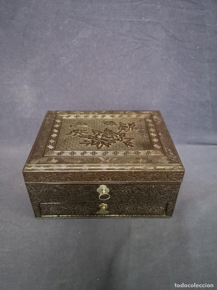 Arte: CAJA ORIENTAL LACADA S.XIX - Foto 1