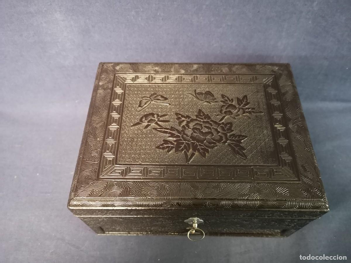 Arte: CAJA ORIENTAL LACADA S.XIX - Foto 3