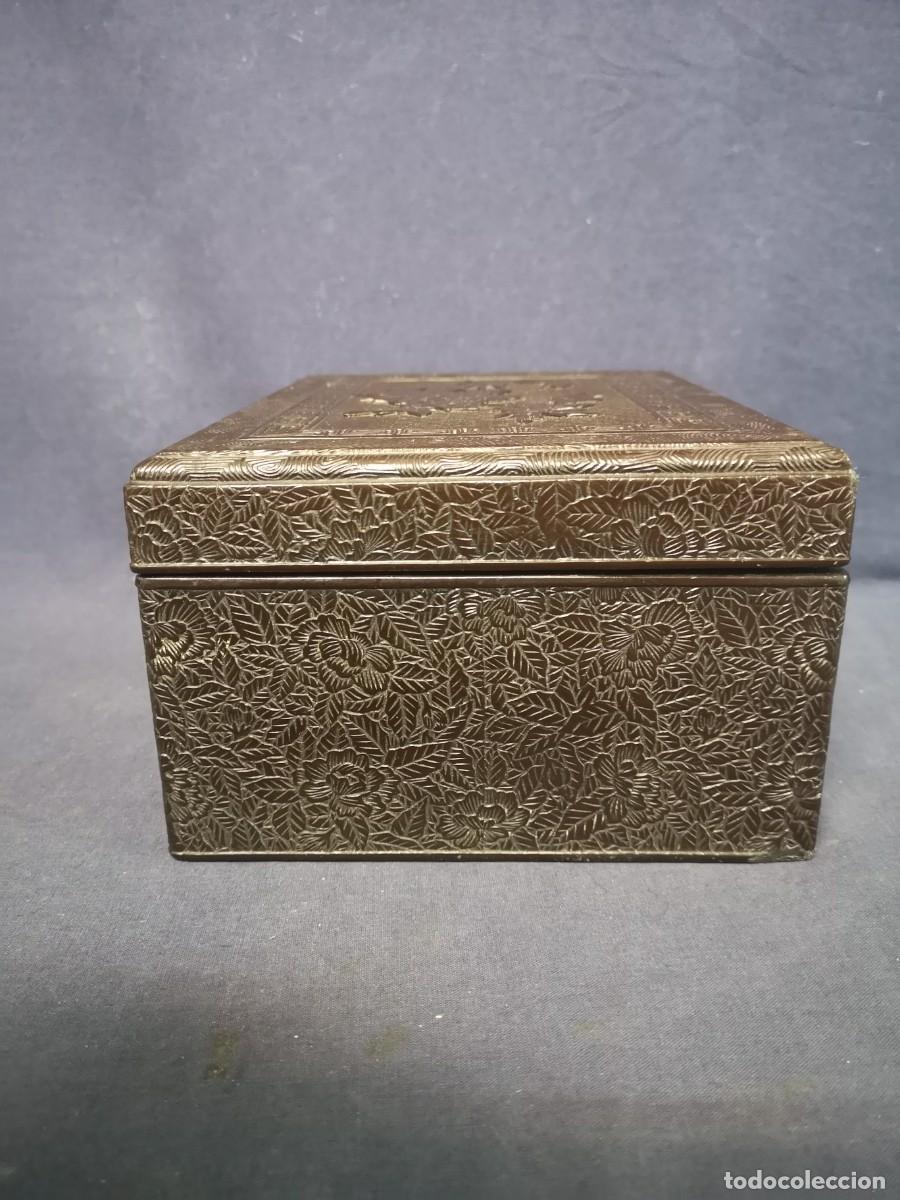 Arte: CAJA ORIENTAL LACADA S.XIX - Foto 4