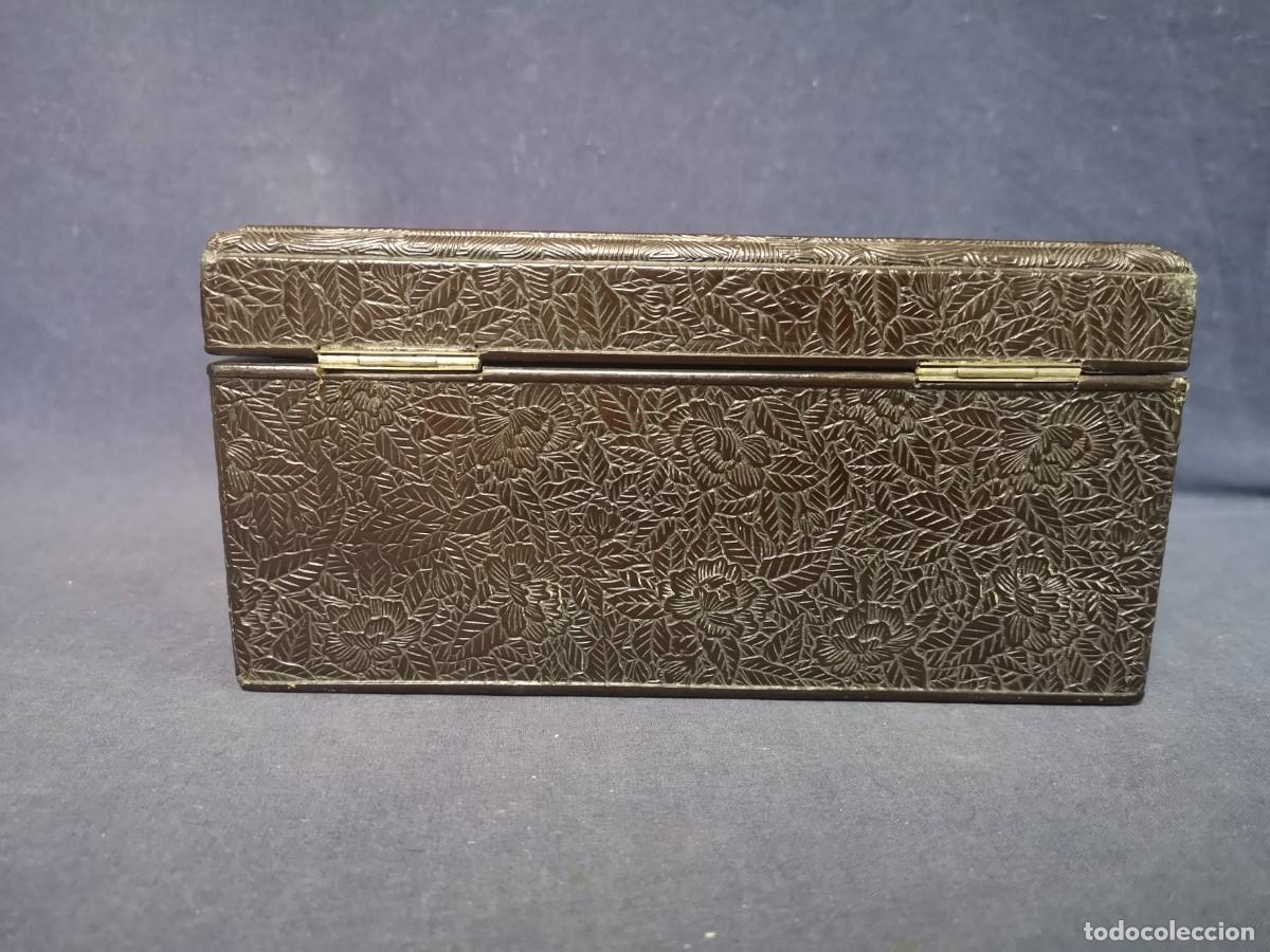 Arte: CAJA ORIENTAL LACADA S.XIX - Foto 6