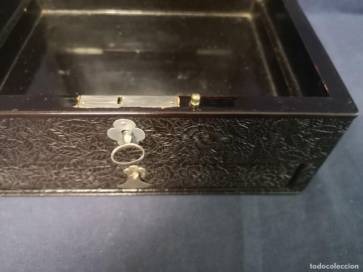 Arte: CAJA ORIENTAL LACADA S.XIX - Foto 12