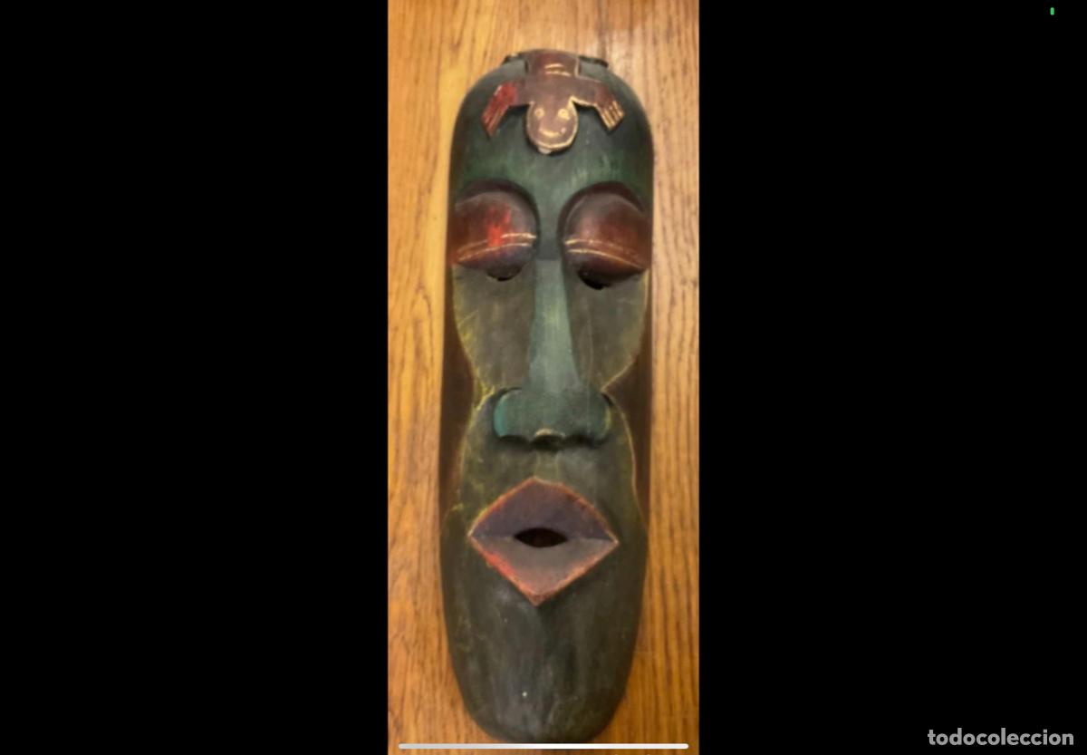 Arte: M&Aacute;SCARA TRIBAL DE ZIMBABWE - Foto 1
