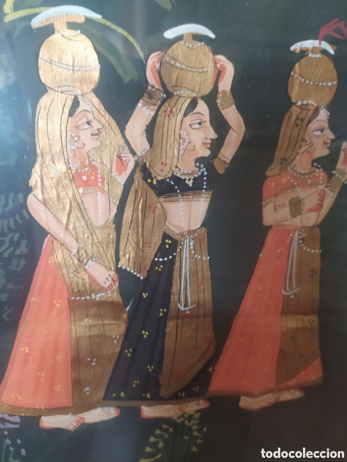 Arte: Cuadro Seda India pintada - Foto 2
