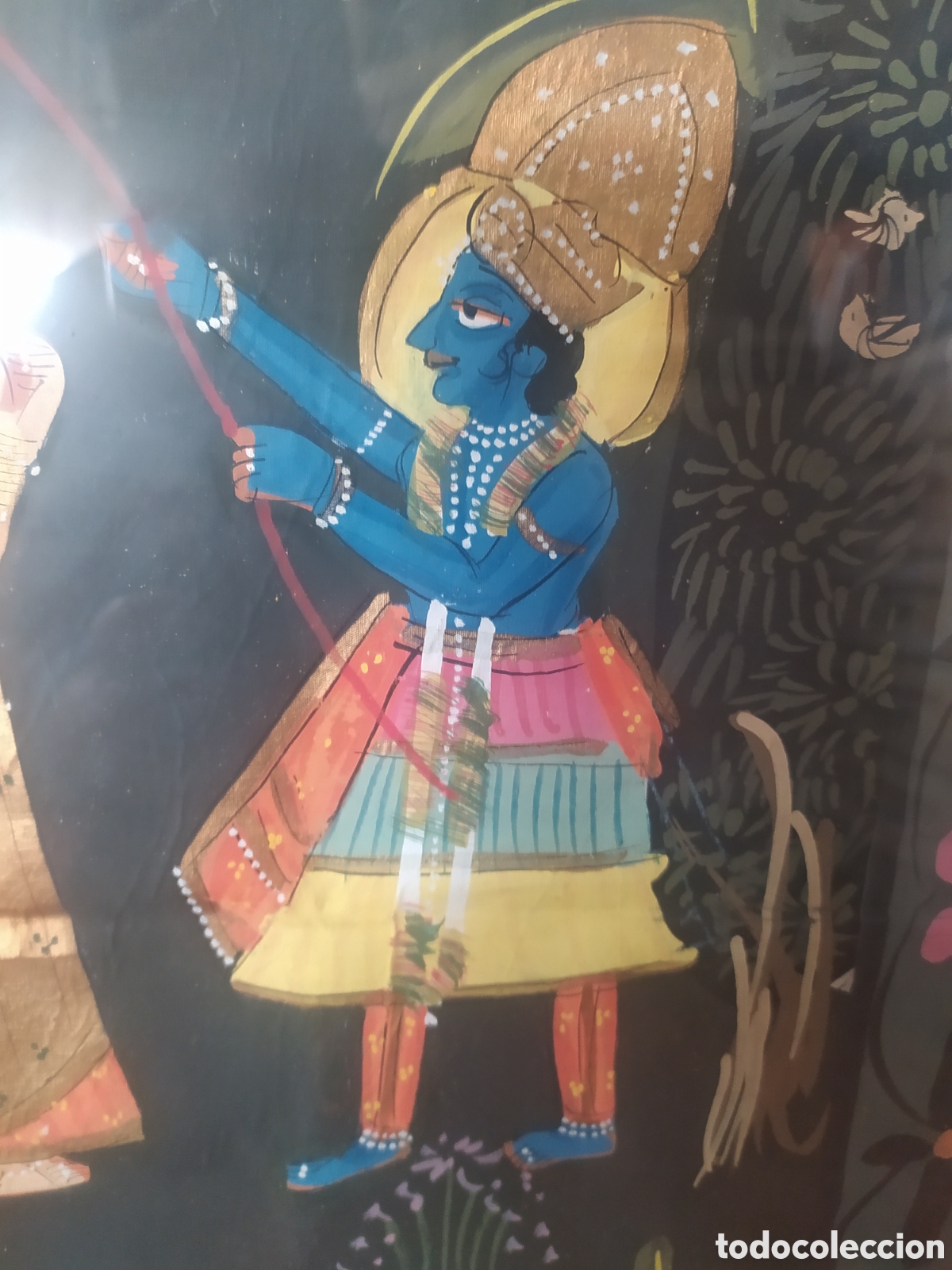 Arte: Cuadro Seda India pintada - Foto 3
