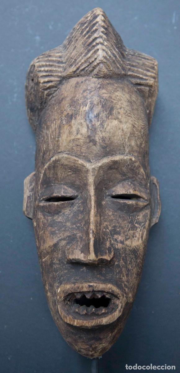 Arte: M&aacute;scara africana de madera. - Foto 3