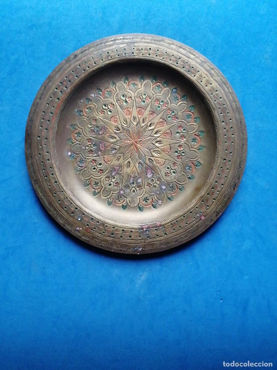 Arte: Plato marroqui decorado a mano - Foto 1