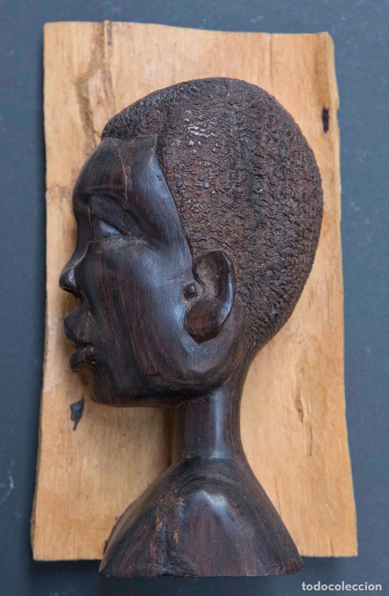 Arte: Busto Makonde. Tanzania. - Foto 1