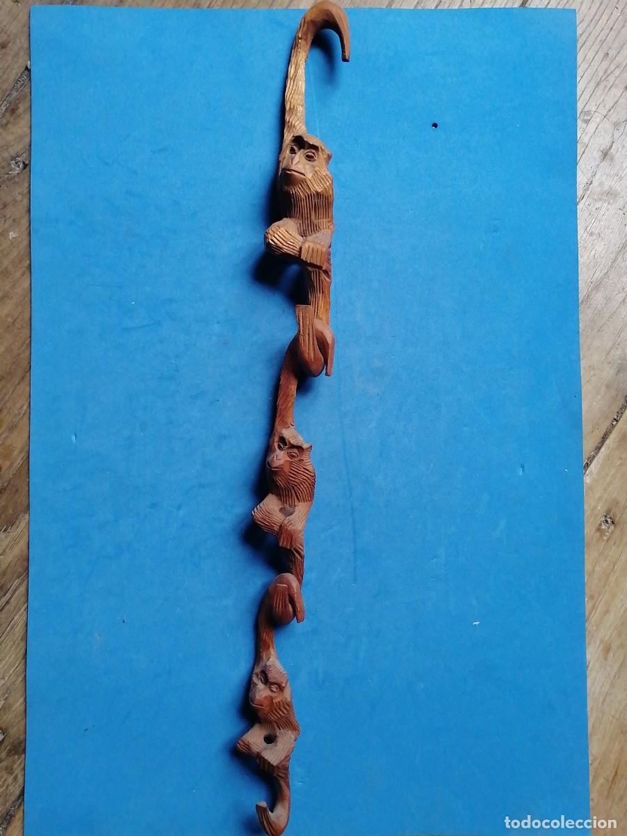 Arte: Monos tallados en madera - Foto 2