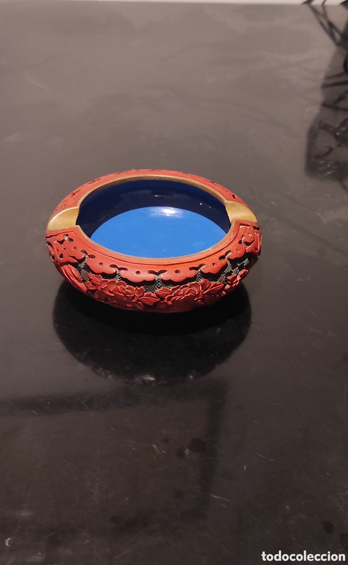 Arte: Carnicero laca china cinabrio - Foto 5