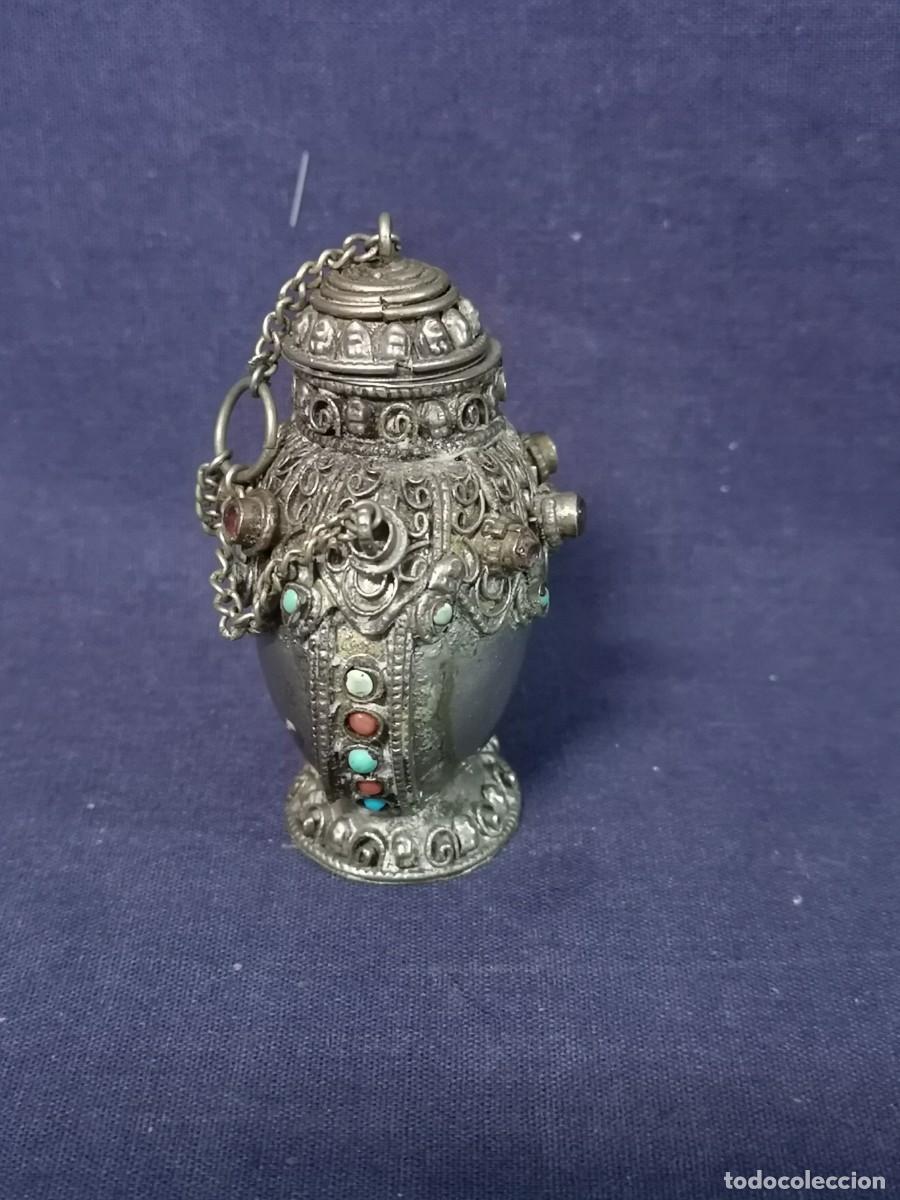 Arte: TABAQUERA / PERFUMERO EN PLATA - Foto 2