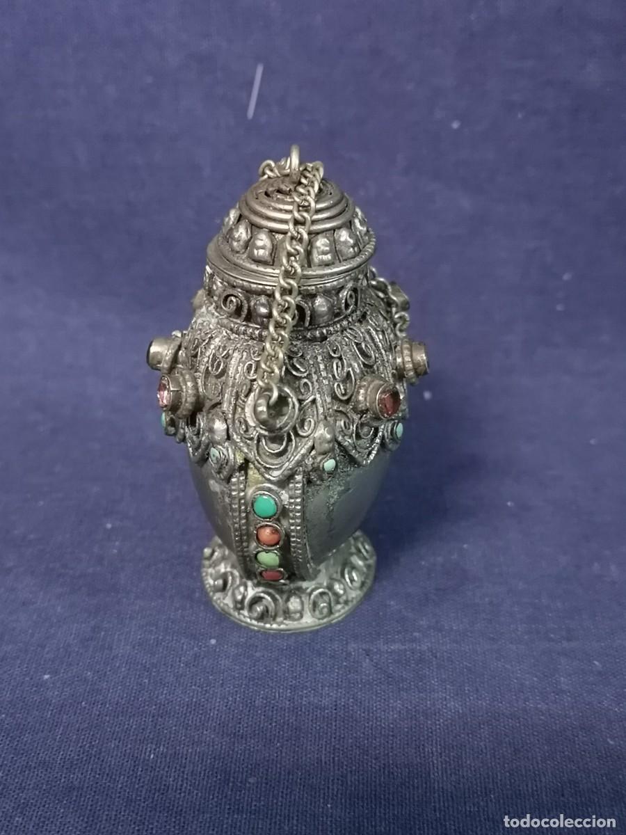 Arte: TABAQUERA / PERFUMERO EN PLATA - Foto 4