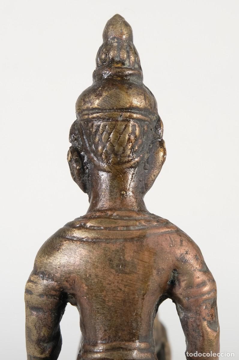 Arte: Figura a caballo india en bronce - Foto 10